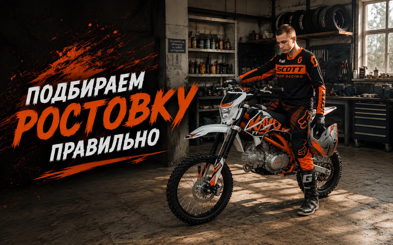 Как подобрать ростовку мотоцикла